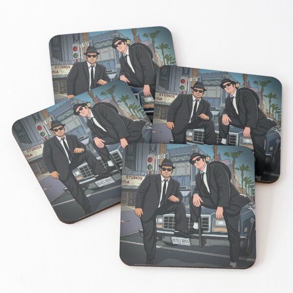 Item preview, Blues Brothers - Cartoon designed and sold by Bigkite.