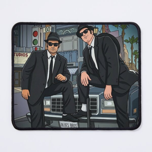 Item preview, Blues Brothers - Cartoon designed and sold by Bigkite.