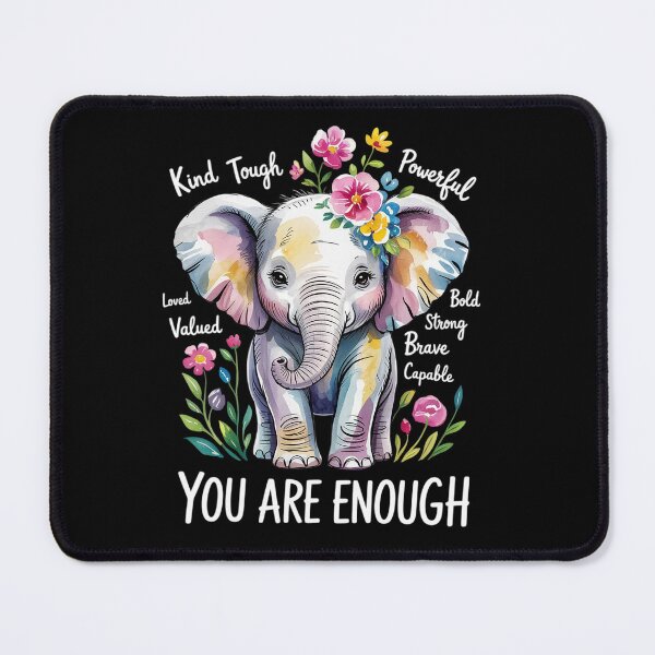 Item preview, You Are Enough Kind Tough Powerful Loved designed and sold by angolinnArt.