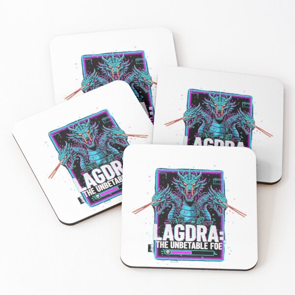 Item preview, Lagdra The Unbeatable Foe Gaming Glitch Aesthetic designed and sold by Mental Tab Closed.