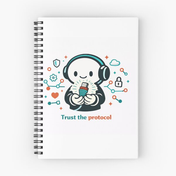 Item preview, Trust The Protocol designed and sold by ChaosInNumbers.