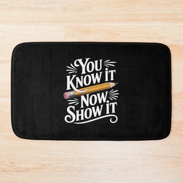 Item preview, You Know It Now Show It Teacher Test Day Exam Score designed and sold by angolinnArt.