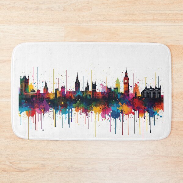 Item preview, London Skyline Drip Art Edition designed and sold by Paul Thompson Photography.