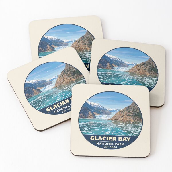 Item preview, Glacier Bay National Park Alaska Sticker designed and sold by Gideon Emmerich.
