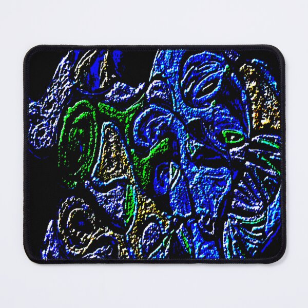 Item preview, psychedelic fossil in motion dark opp electrize 1 colorful abstract designed and sold by SmashingDeals.