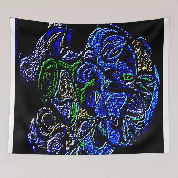 Item preview, psychedelic fossil in motion dark opp electrize 1 colorful abstract designed and sold by SmashingDeals.