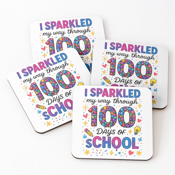 Item preview, I Sparkled My Way Through 100 Days of School  designed and sold by ZBIFBOUETLA.