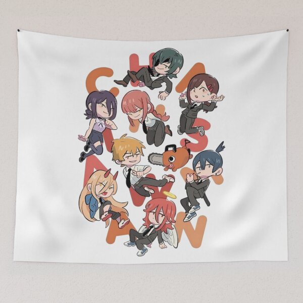 Item preview, Cute Chibi Devil & Angel Office Crew – Anime Style Illustration designed and sold by Dyan4.