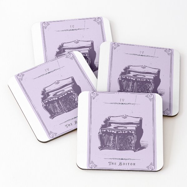 Item preview, Bookworm Tarot Deck - The Editor designed and sold by Nyxander's Bookish Catalogue.