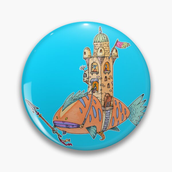 Item preview, Dungeon Fish designed and sold by SpaceCatVisions.