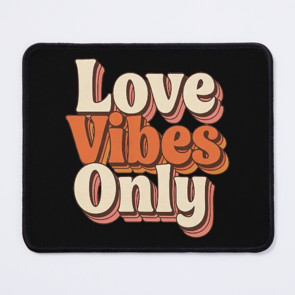 Item preview, Retro Groovy Love Vibes Typography designed and sold by Jagruti_Artzone.