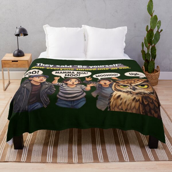 Item preview, owl impression designed and sold by Create Nest.