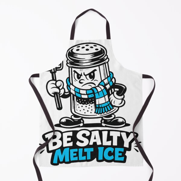 Item preview, Be Salty Melt Ice Funny Winter Snow Removal Pun Sassy Quote designed and sold by UnivStore.