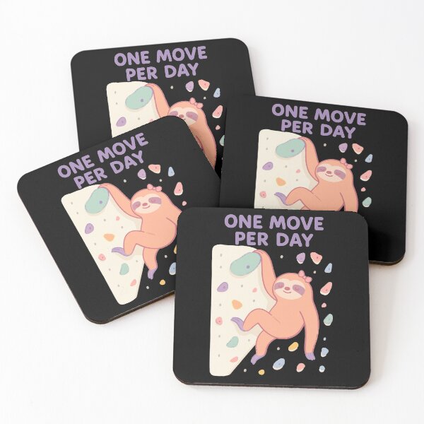 Item preview, Sloth Bouldering: One Move Per Day Design designed and sold by Pineapple-Tree.