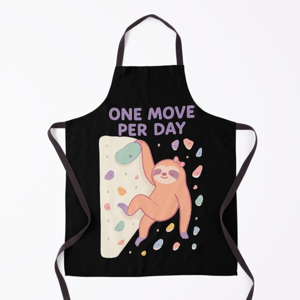 Artikelvorschau, Faultier Bouldern: One Move Per Day Design entworfen und verkauft von Pineapple-Tree.