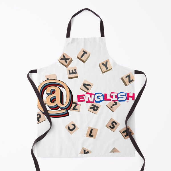 Item preview, @ English – Creative English Language Learning Design designed and sold by GoldenSparkleShop.