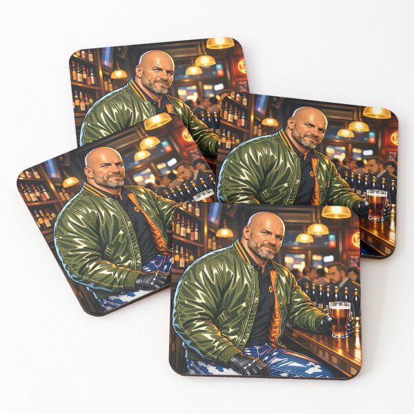 Item preview, Skinhead drinking at the bar designed and sold by Leatherandsmoke.