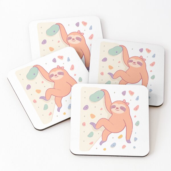 Item preview, Boulder sloth for women and climbing fans designed and sold by Pineapple-Tree.