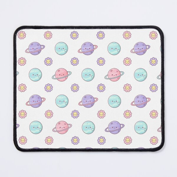 Item preview, Planets & Flower Pattern designed and sold by Akali Design.