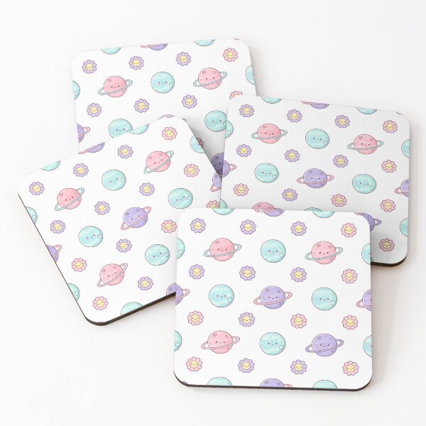 Item preview, Planets & Flower Pattern designed and sold by Akali Design.