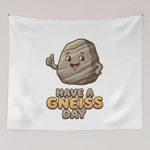Item preview, Funny Geology Gneiss Pun designed and sold by SignumShop.