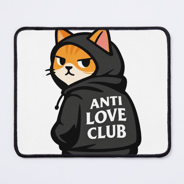 Item preview, Anti Love Club Grumpy Cat designed and sold by Silentbow.