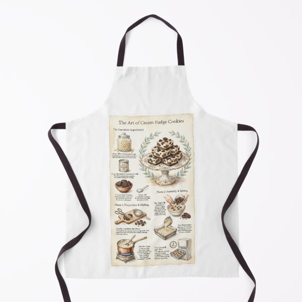 Item preview, The Art of Cream Fudge Cookies: An Illustrated Step-by-Step Recipe designed and sold by CharlieDesings.