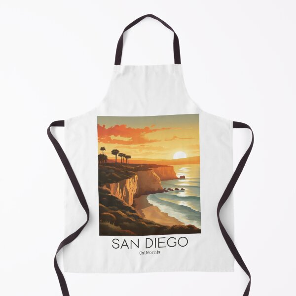 Item preview, A Vintage Travel Illustration of San Diego - California designed and sold by GoodOldVintage.