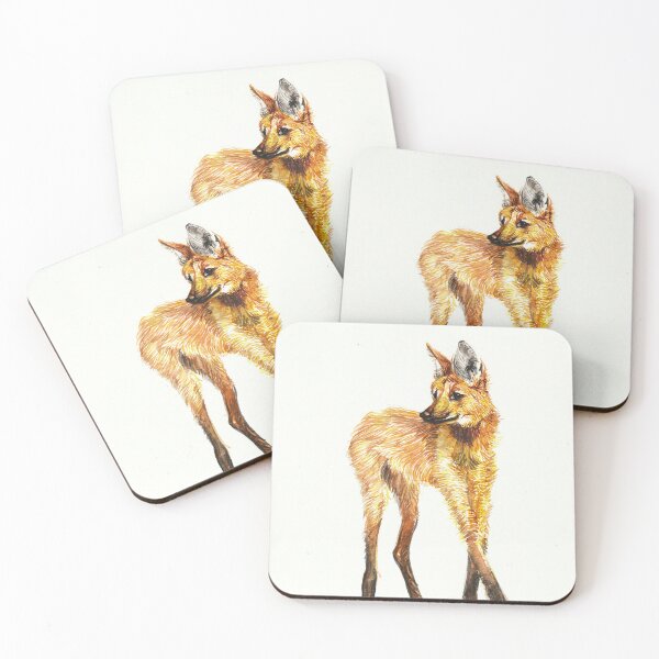 Item preview, Maned Wolf Painting designed and sold by NikosArt.