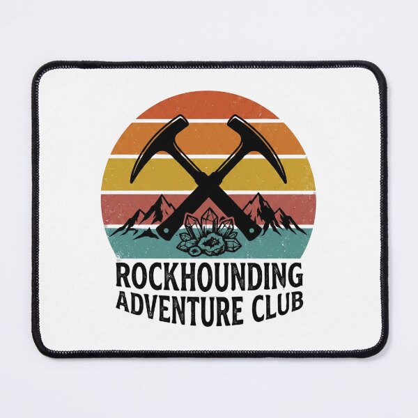 Item preview, Retro Rockhounding Adventure Club designed and sold by SignumShop.