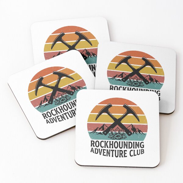 Item preview, Retro Rockhounding Adventure Club designed and sold by SignumShop.