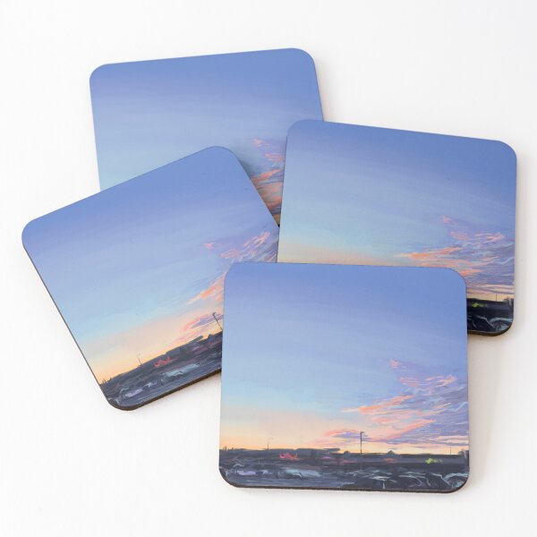 Item preview, Sunset Over The Strip (Mall)  designed and sold by kylepeterart.