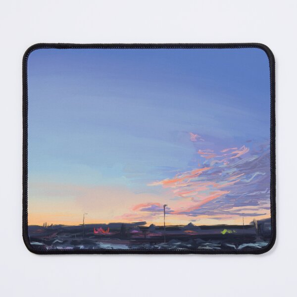 Item preview, Sunset Over The Strip (Mall) designed and sold by kylepeterart.