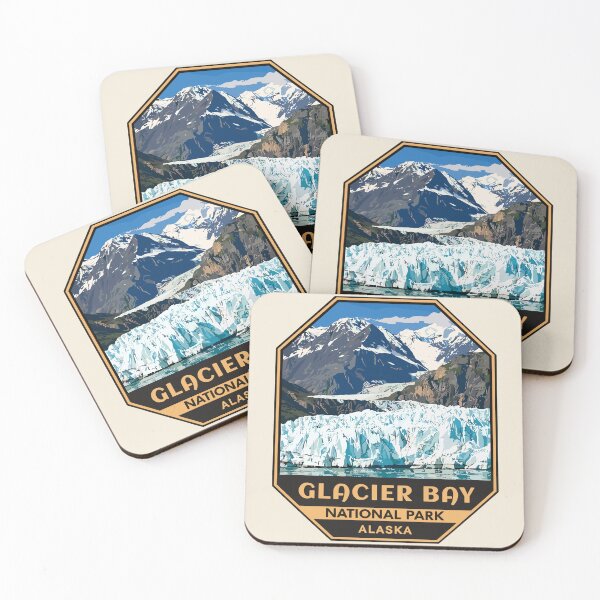 Item preview, Glacier Bay National Park Alaska Sticker designed and sold by Gideon Emmerich.