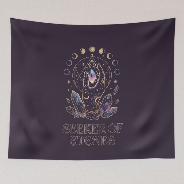 Item preview, Mystical Crystal Seeker Art designed and sold by SignumShop.