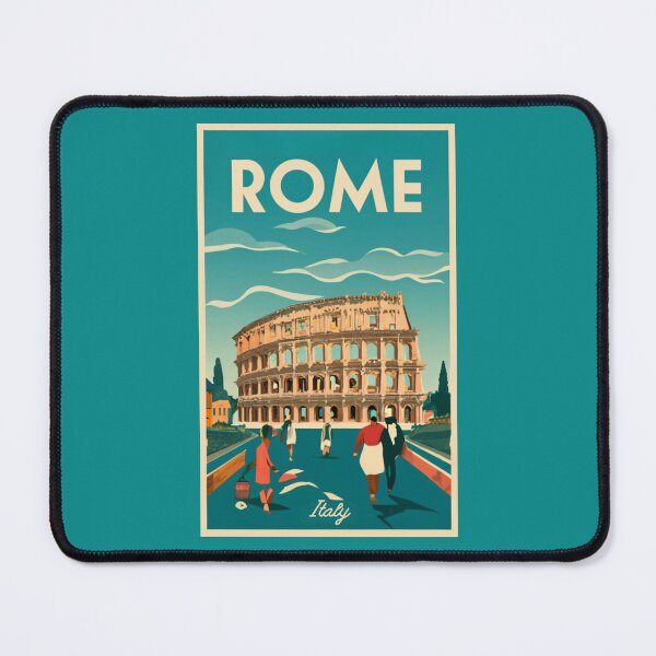 Item preview, A Vintage Travel Art of Rome - Italy  designed and sold by GoodOldVintage.