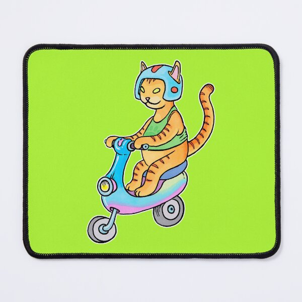 Item preview, Scooter Cat designed and sold by SpaceCatVisions.