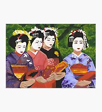 Geisha Girls Photographic Print