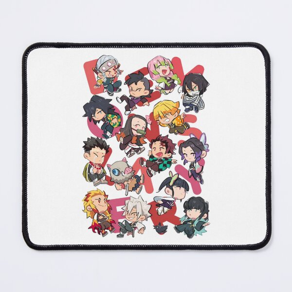 Item preview, Cute Chibi Demon Slayer Squad – Kawaii Anime Group Art designed and sold by Dyan4.