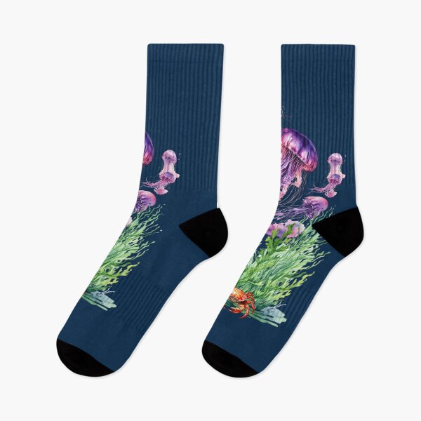 Item preview, Jellyfish In The Ocean designed and sold by hurmerinta.