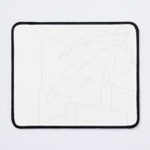 Item preview, Freerunning Parkour Athlete Urban Jump Line Art designed and sold by JMDesignHub.