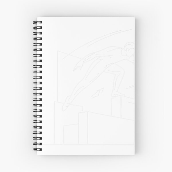 Item preview, Freerunning Parkour Athlete Urban Jump Line Art designed and sold by JMDesignHub.