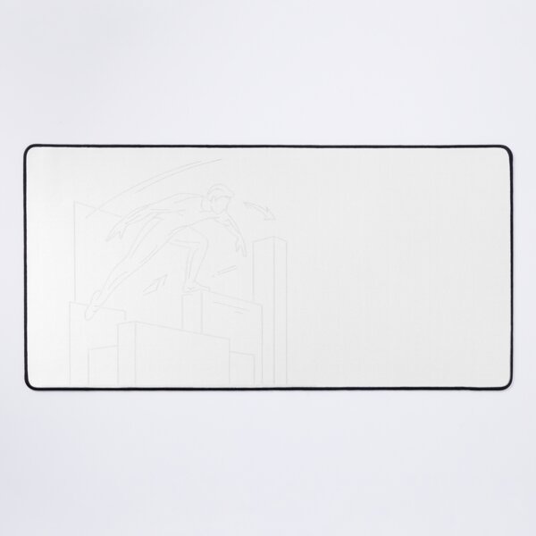 Item preview, Freerunning Parkour Athlete Urban Jump Line Art designed and sold by JMDesignHub.