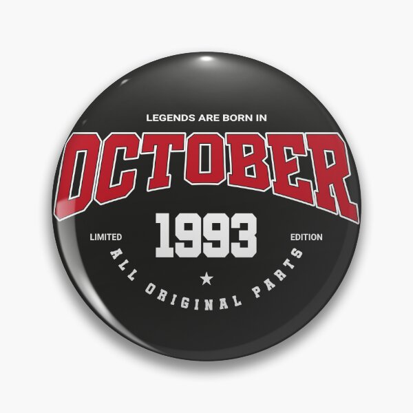 Item preview, October legends 1993 designed and sold by HB Shirts.