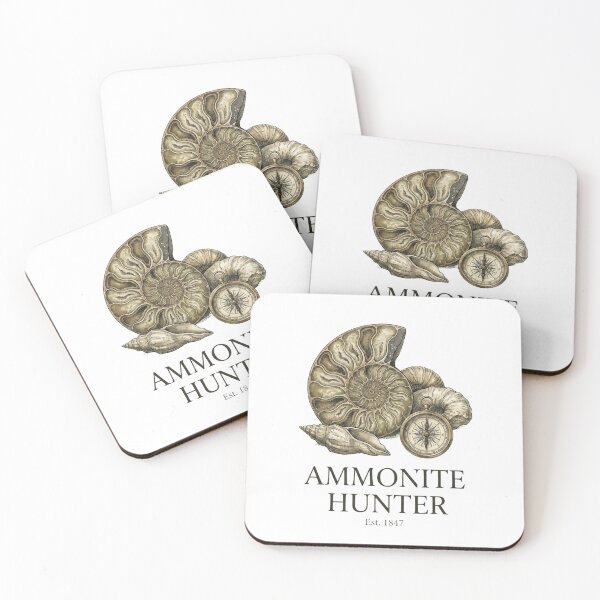 Item preview, Vintage Ammonite Fossil Hunter designed and sold by SignumShop.
