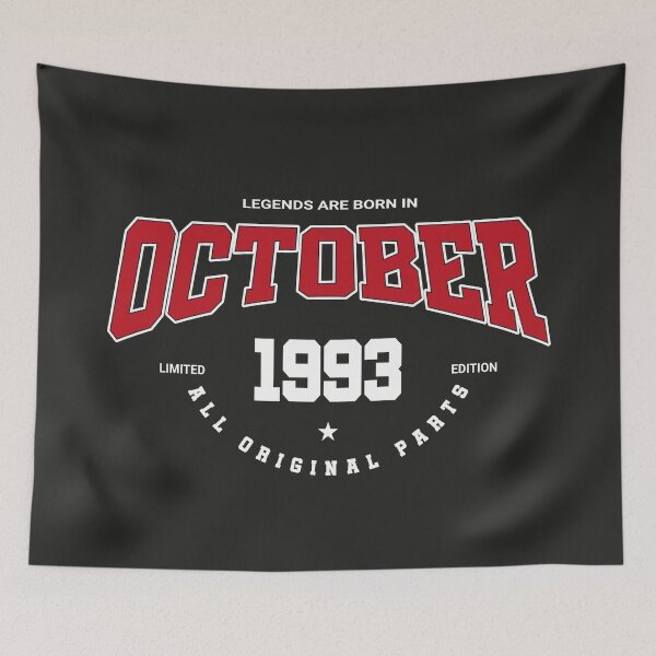 Item preview, October legends 1993 designed and sold by HB Shirts.