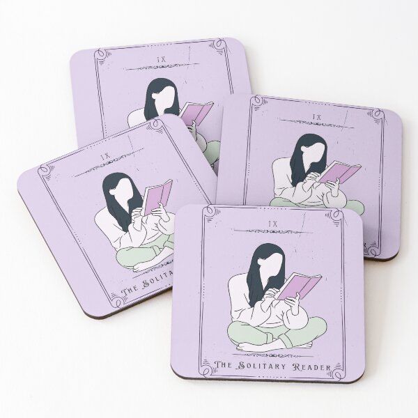 Item preview, Bookworm Tarot Deck – The Solitary Reader designed and sold by Nyxander's Bookish Catalogue.