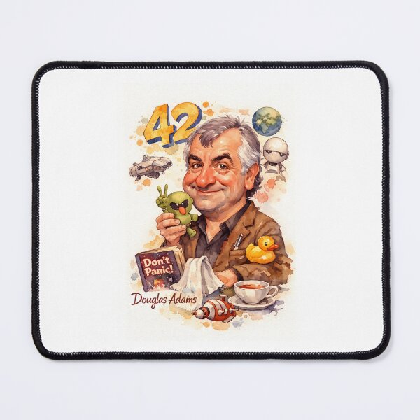 Item preview, Douglas Adams Hitchhiker’s Guide Sci-Fi designed and sold by Sarcastic designs.