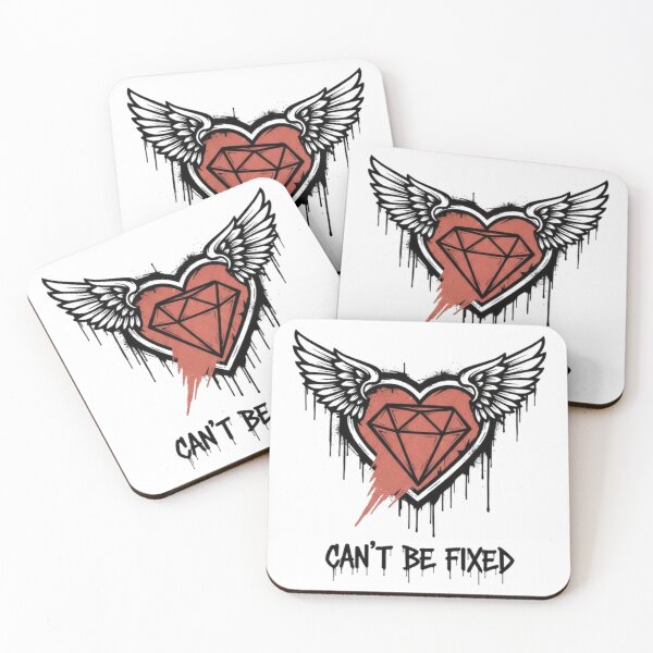 Item preview, Cant Be Fixed Winged Heart designed and sold by Teeny Quities.