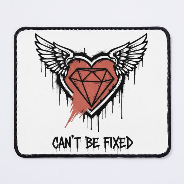 Item preview, Cant Be Fixed Winged Heart designed and sold by Teeny Quities.